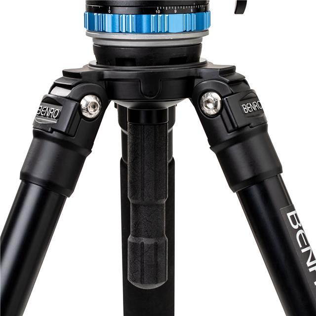 Benro A373F 3-Leg Section Aluminum Video Tripod w/ S8 PRO Head, Payload 17.6 lb