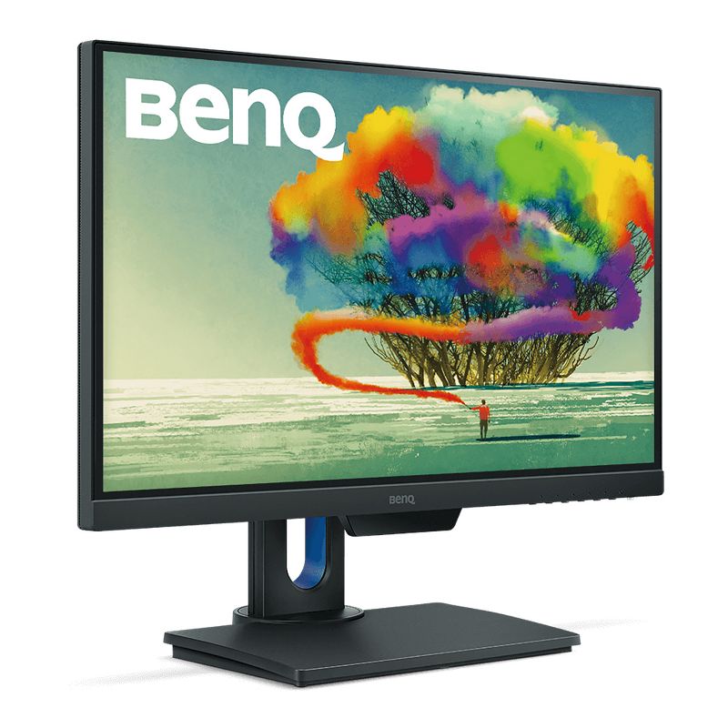 BenQ PD2500Q 25 Inch Quad HD 2560 x 1440 2K 4ms HDMI DisplayPort Mini-DisplayPort Built-in Speakers USB 3.1 Hub Flicker-Free Low Blue Light Ultra Slim Bezel LED Backlit IPS Monitor