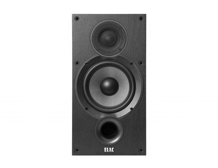 ELAC Debut 2.0 B6.2 Bookshelf Speakers, Black (Pair)