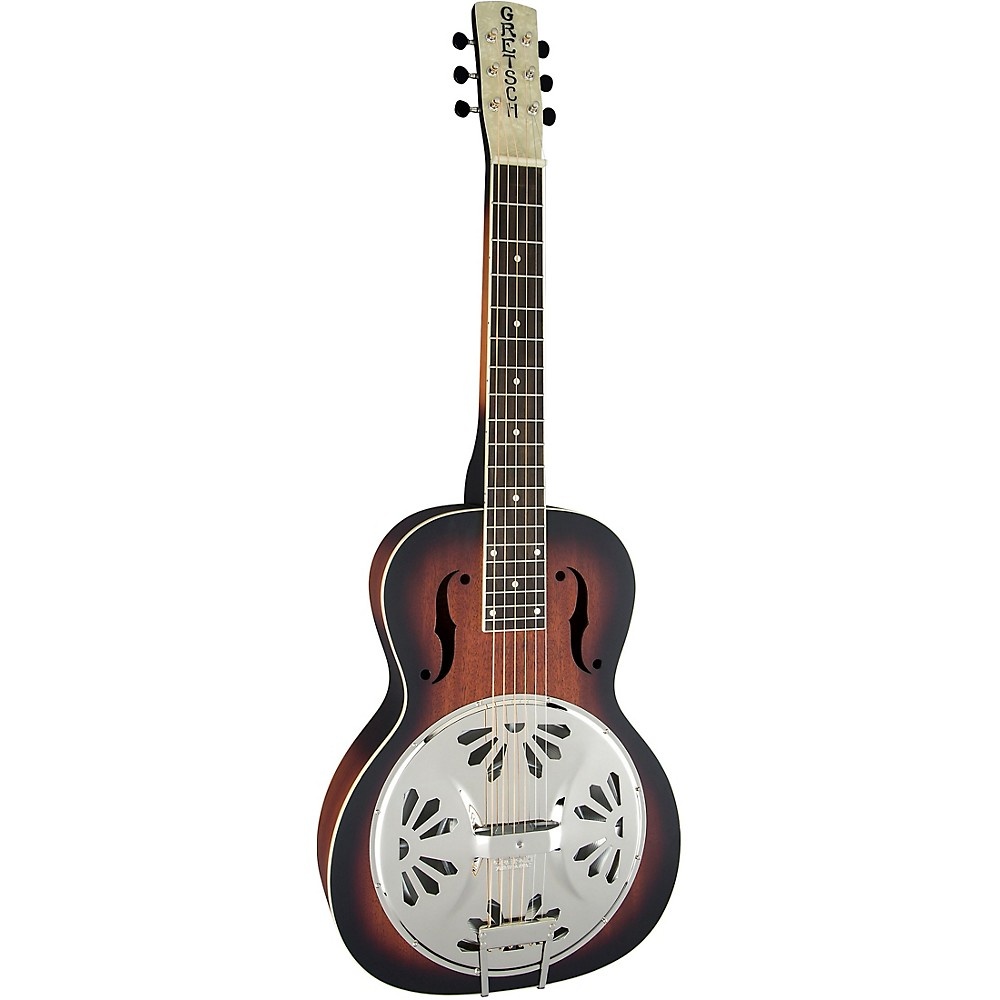 Gretsch Guitars G9230 Bobtail Square-Neck A.E., Mahogany Body Spider Cone Resonator Guitar 2-Color Sunburst