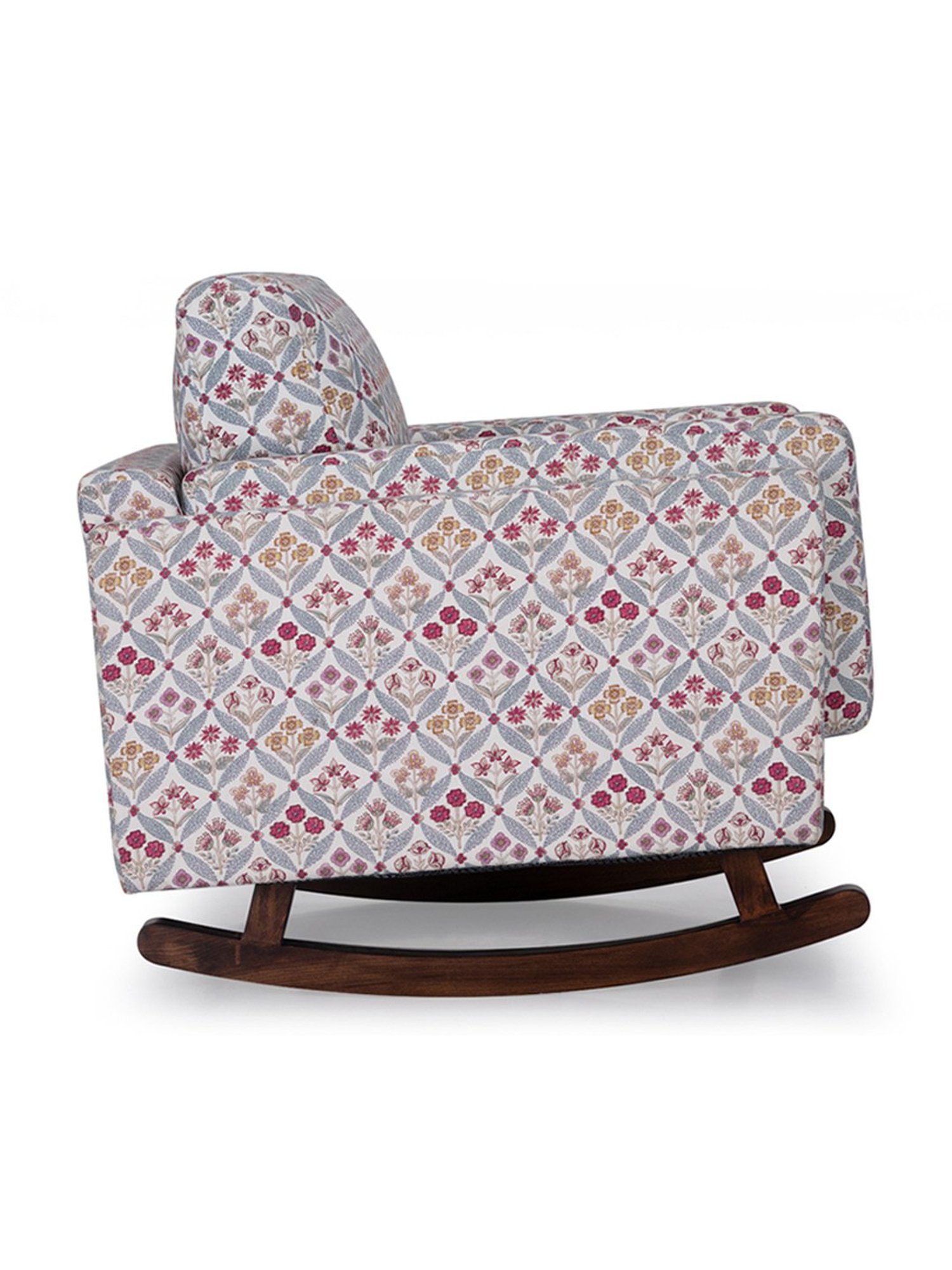 Durian Sylvie Aurora Multicolor Wood & Fabric Living Chair