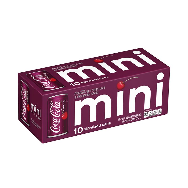 Coca-Cola Cherry - 10pk/7.5 fl oz Mini-Cans