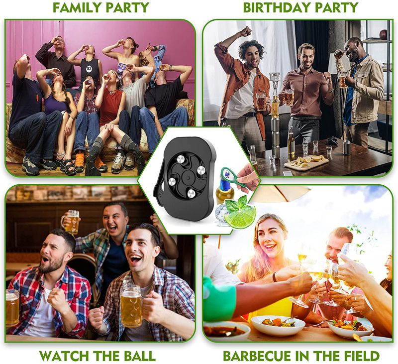 Topless Can Opener-Beer Can Opener & Bottle Opener 2Pcs,Can Top Remover Soda Can Opener, Handheld Safety Easy Manual No Sharp Edge Can Openers Smooth Edge, Effortless Rip and Sip Can Opener