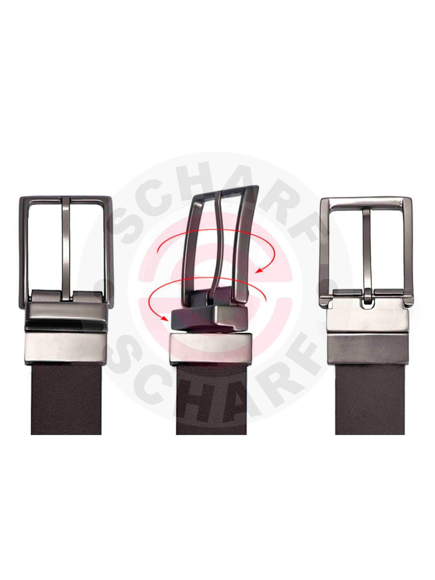 SCHARF Reversible Vegan Leather Belt's for Men