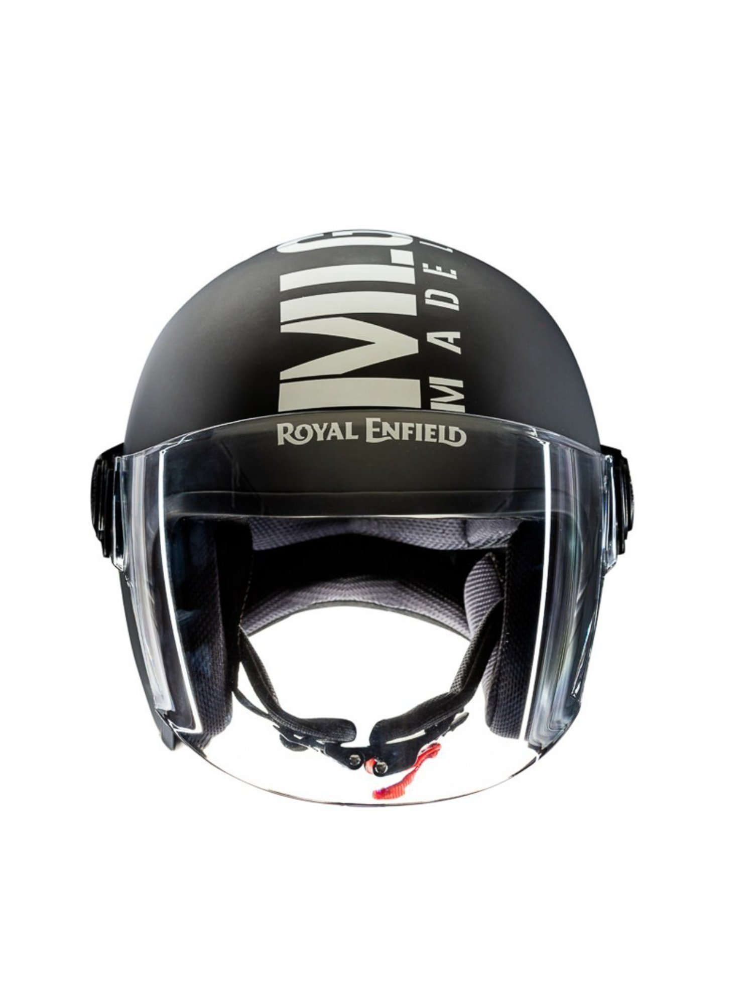 Royal Enfield Matt Black MLG Open Face Helmet - L