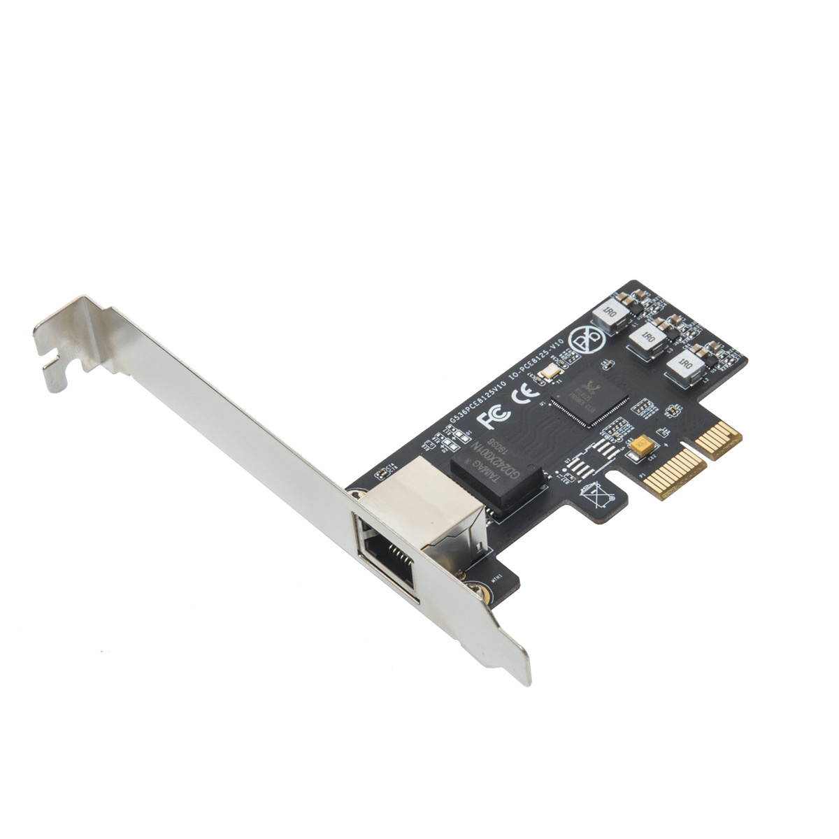 2.5 Gigabit Ethernet PCI Express PCI-E Network Controller Card 10/100/1000/25000 Mbps RJ45 LAN Adapter Converter for Desktop PC