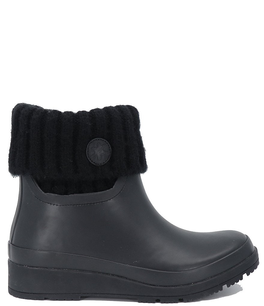 Splendid Dara Sweater Collar Rain Booties