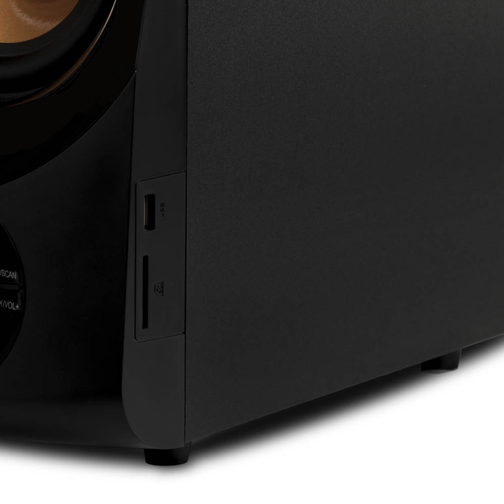 Acoustic Audio AA2170 Bluetooth 2.1 Home Speaker System with USB and SD Computer Multimedia