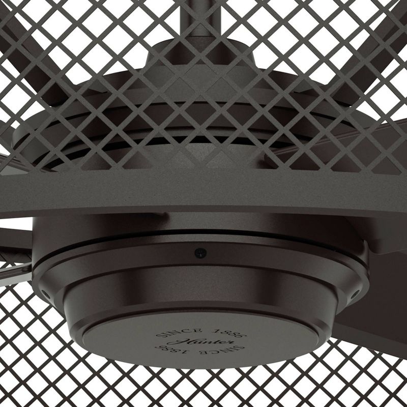 34" Fennec Ceiling Fan with Remote Bronze (Includes LED Light Bulb) - Hunter Fan