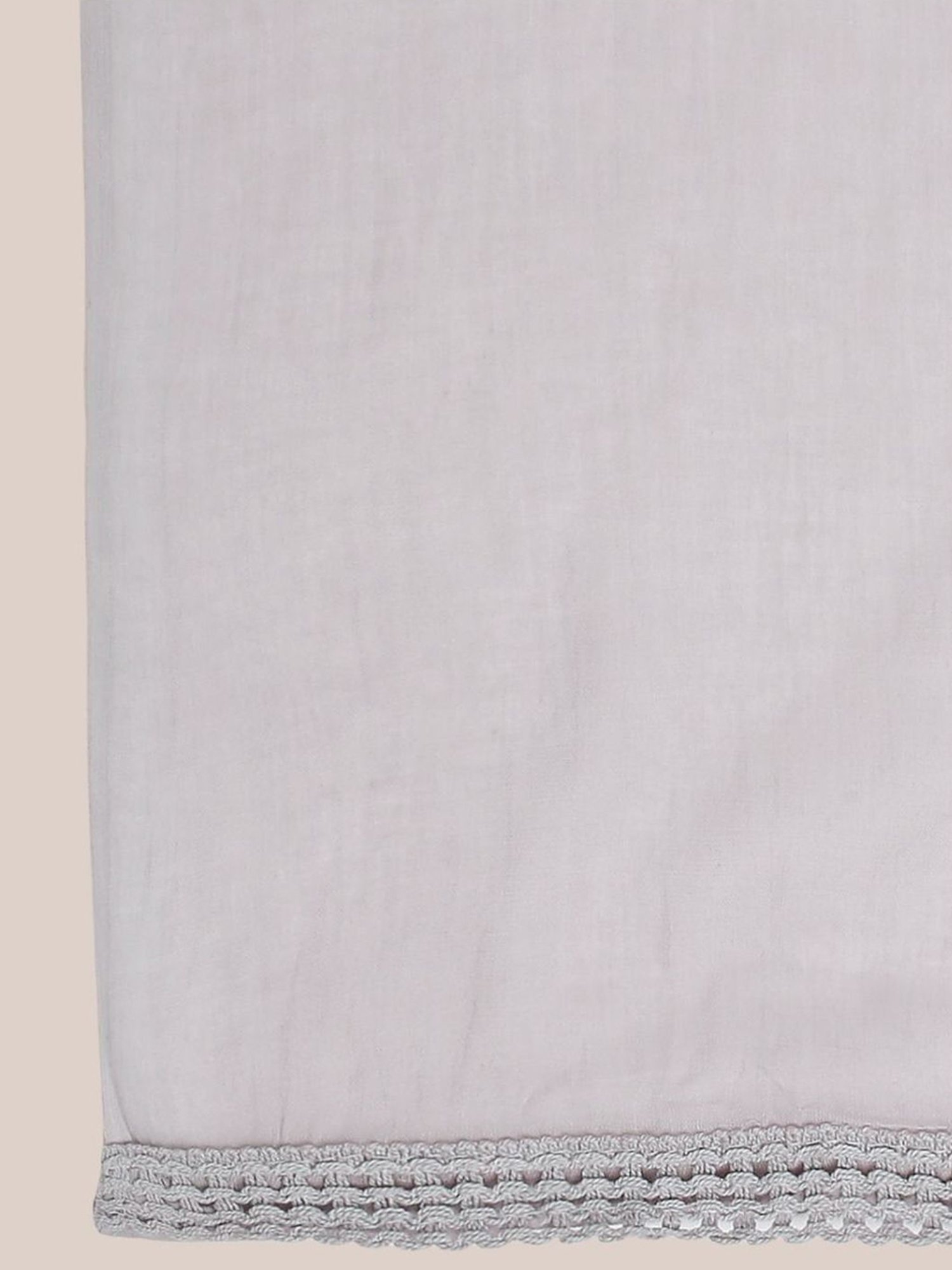 Dupatta Bazaar Grey Cotton Dupatta