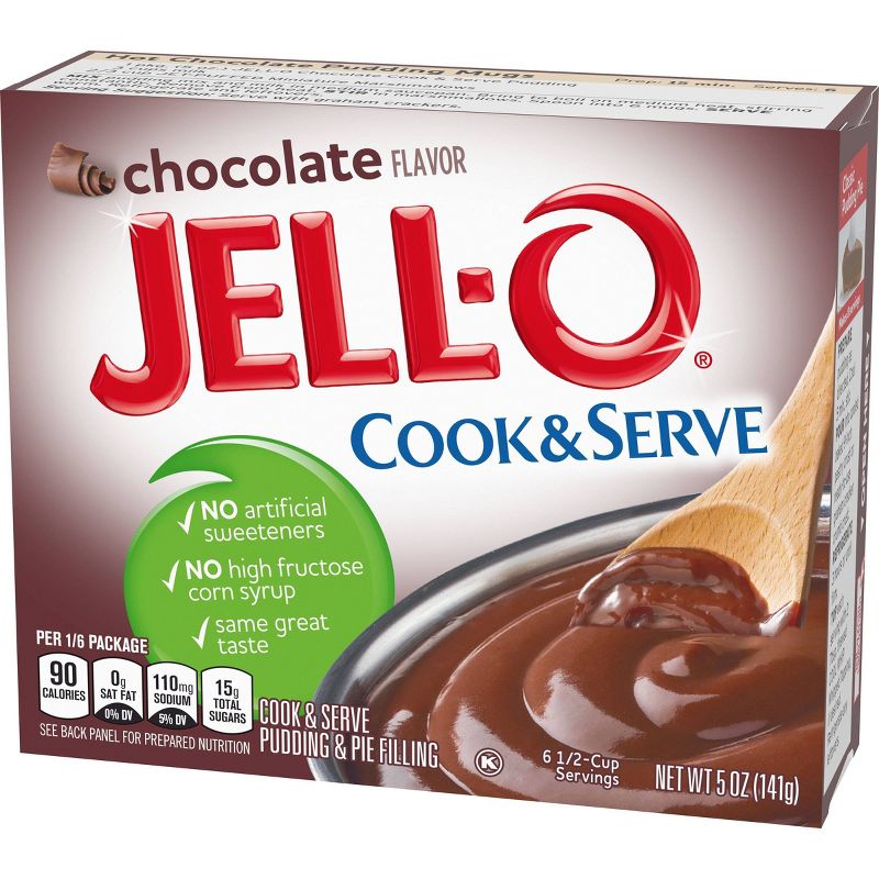 JELL-O Cook & Serve Chocolate Pudding - 5oz