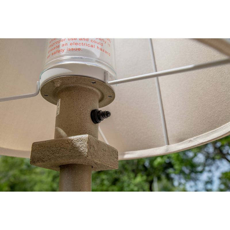 1 Light Outdoor Post Mount Black - Aurora Lighting