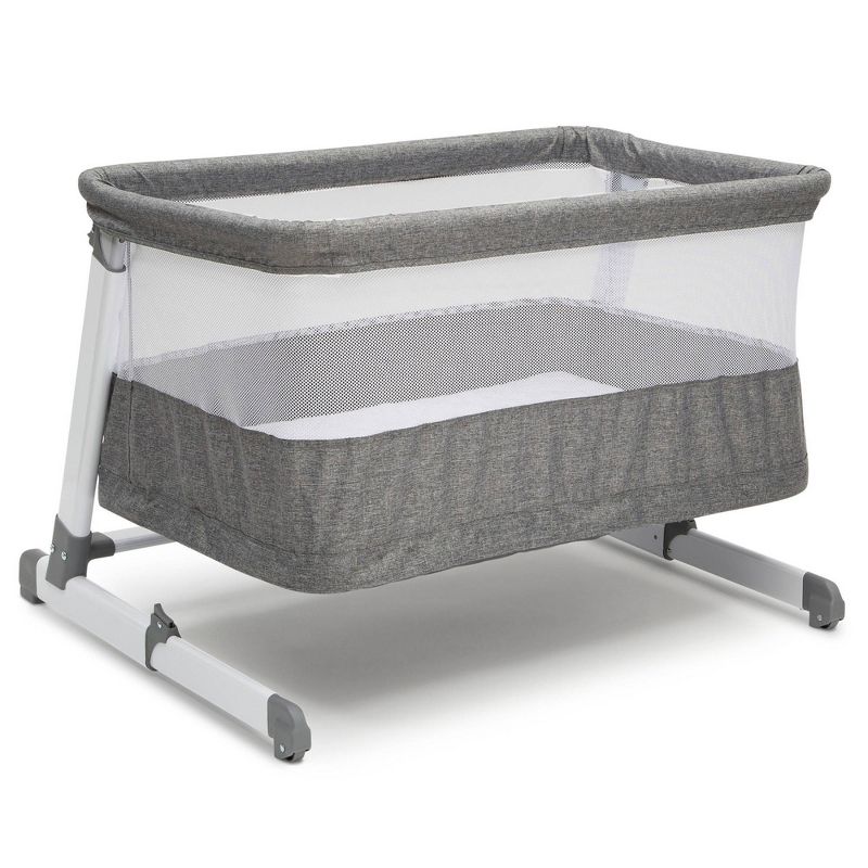 Simmons Kids' Room2Grow Newborn Bassinet to Infant Sleeper - Gray Tweed