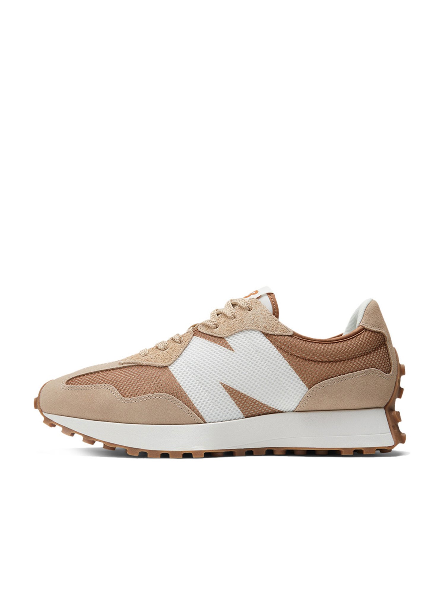 New Balance Men's 327 Beige Casual Sneakers