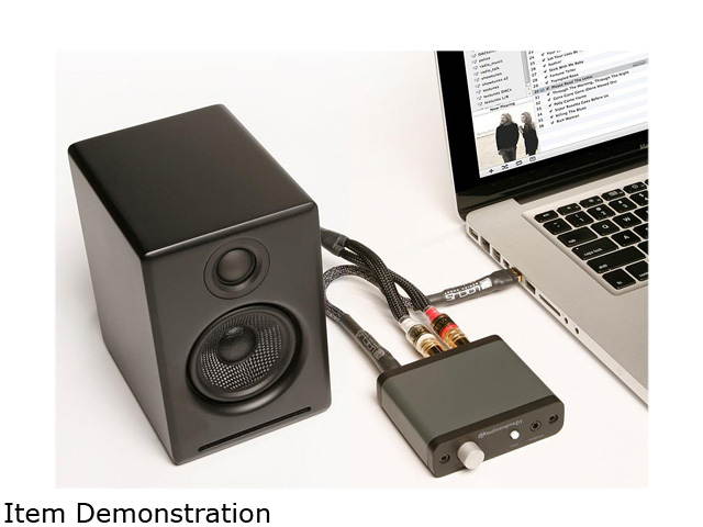 Audioengine D1 Premium 24-Bit DAC With Headphone Amp (Black)