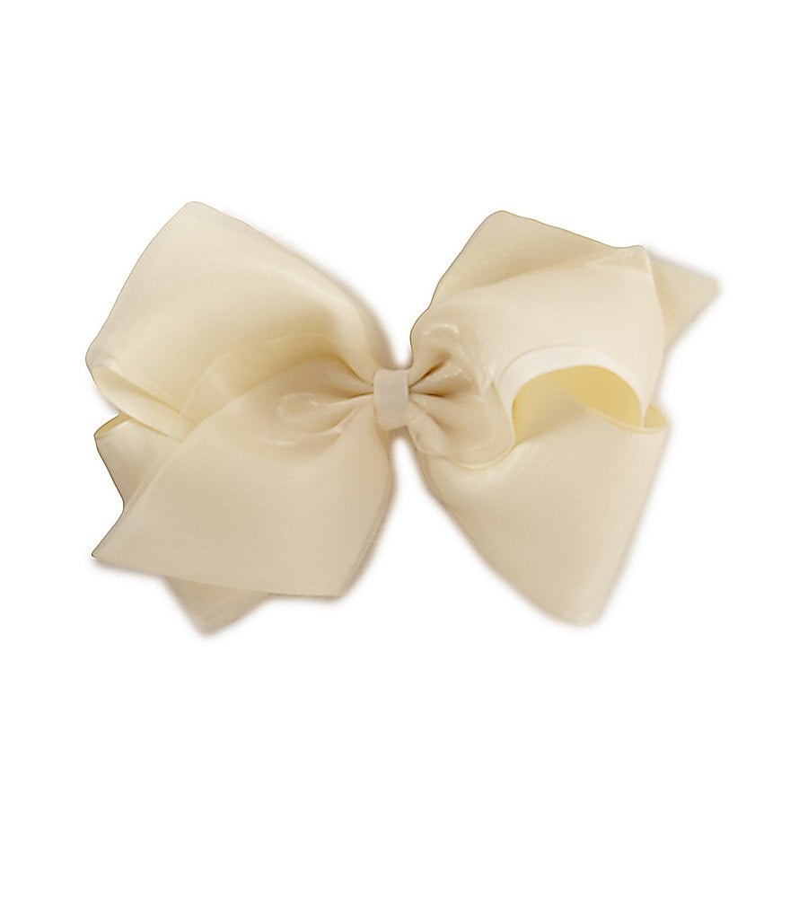 Copper Key Girls King Organza Bow