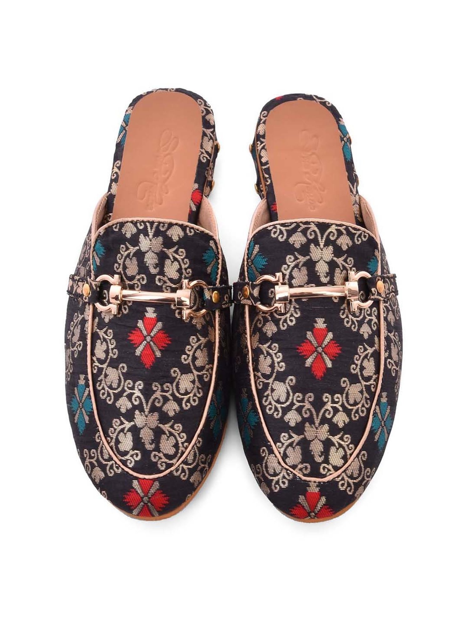 Sole House Women's Black Mule Shoes