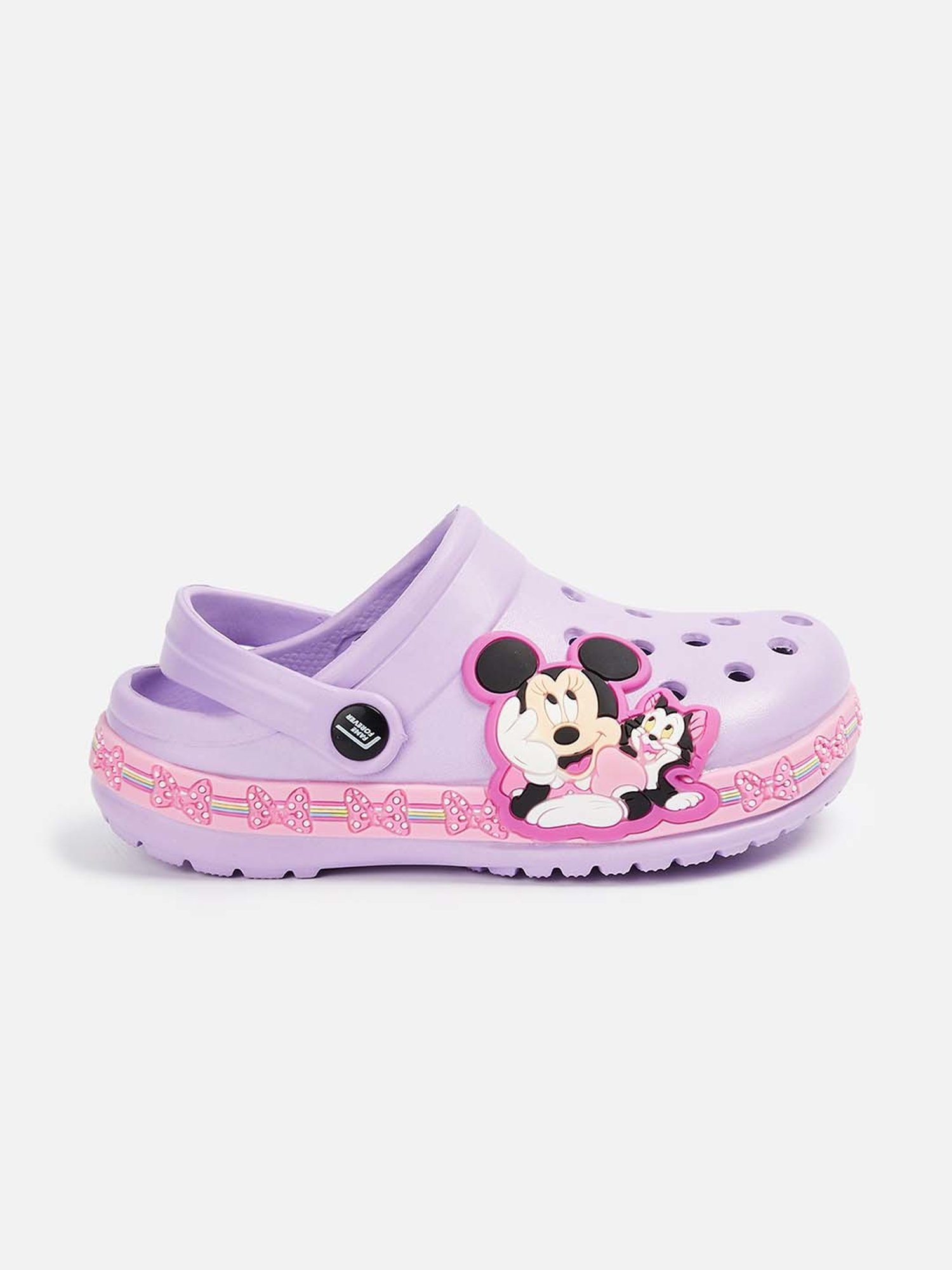 Fame Forever by Lifestyle Kids Lilac Back Strap Clogs