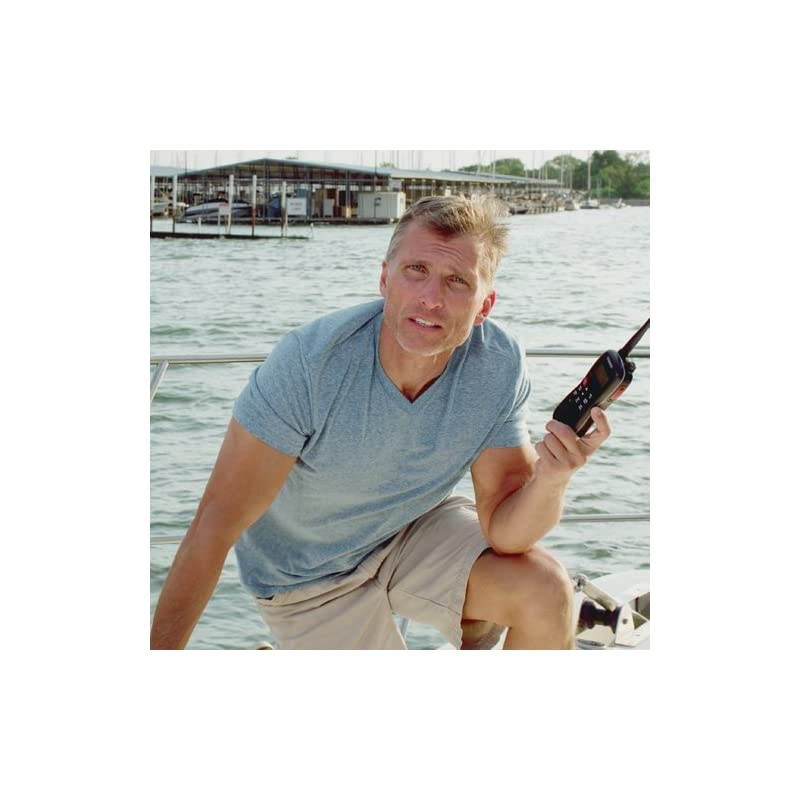 Atlantis 295 Handheld Floating 2Way 6W Dual Band GMRSVHF Marine Radio Camouflage