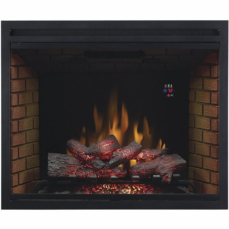 ClassicFlame 39-In LED Builders Electric Firebox with Fixed Glass - 39EB500GRA
