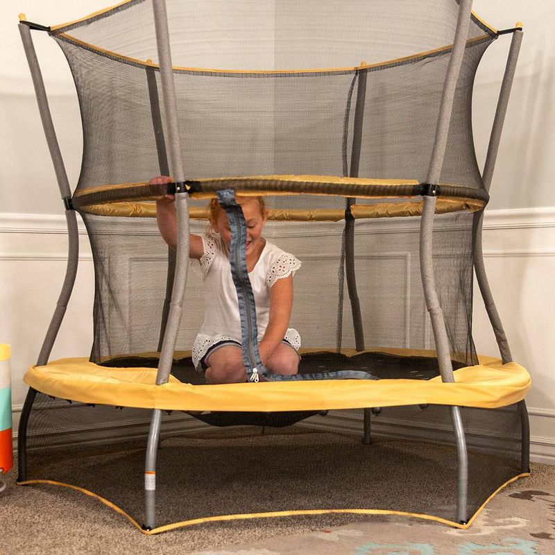 Skywalker Trampolines ActivPlay 60" Round Safari Explorer Mini Bouncer with Enclosure