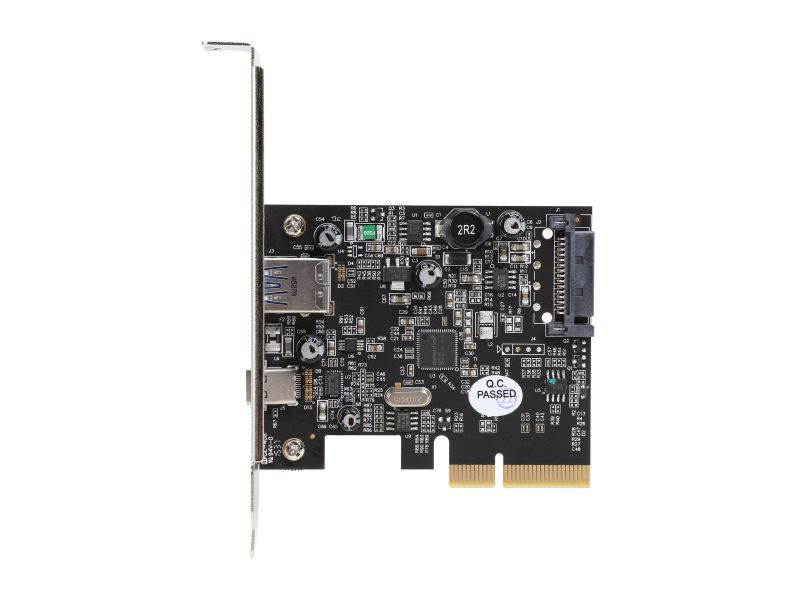 VANTEC 3-Port USB 3.0 Type A/C PCIe Host Card Model UGT-PC331AC