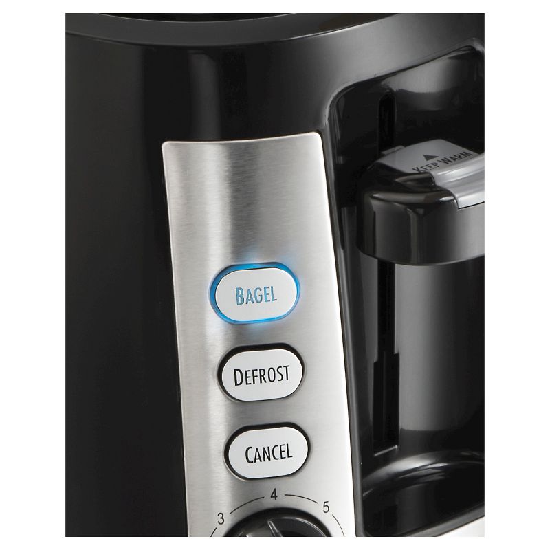 Hamilton Beach 2-Slice Warm Mode Toaster- Black 22810