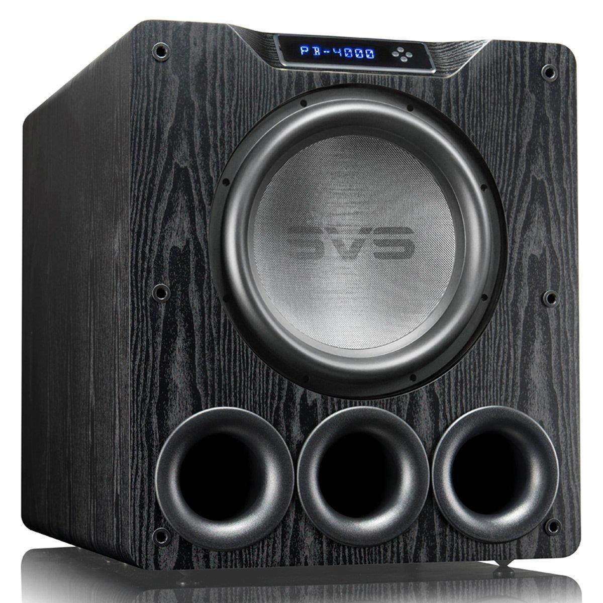 SVS PB-4000 13.5" 1200W Ported Box Subwoofer (Premium Black Ash)