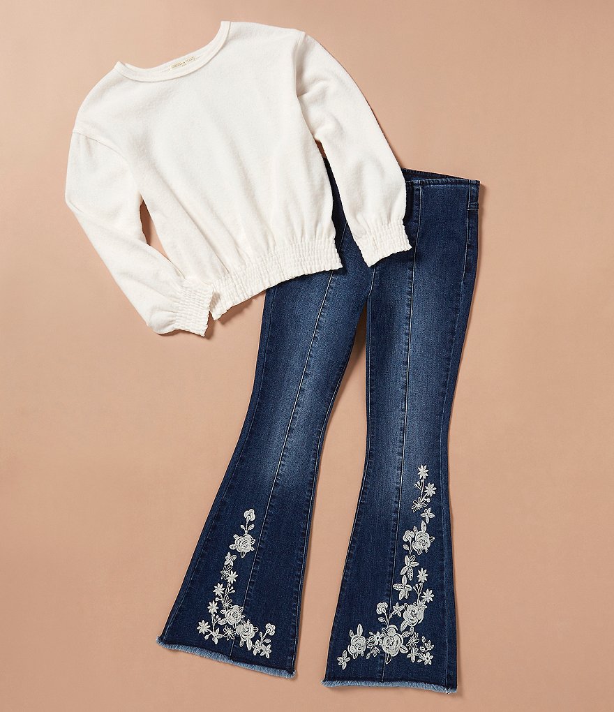 Angie Big Girls 7-14 Stripe Pants