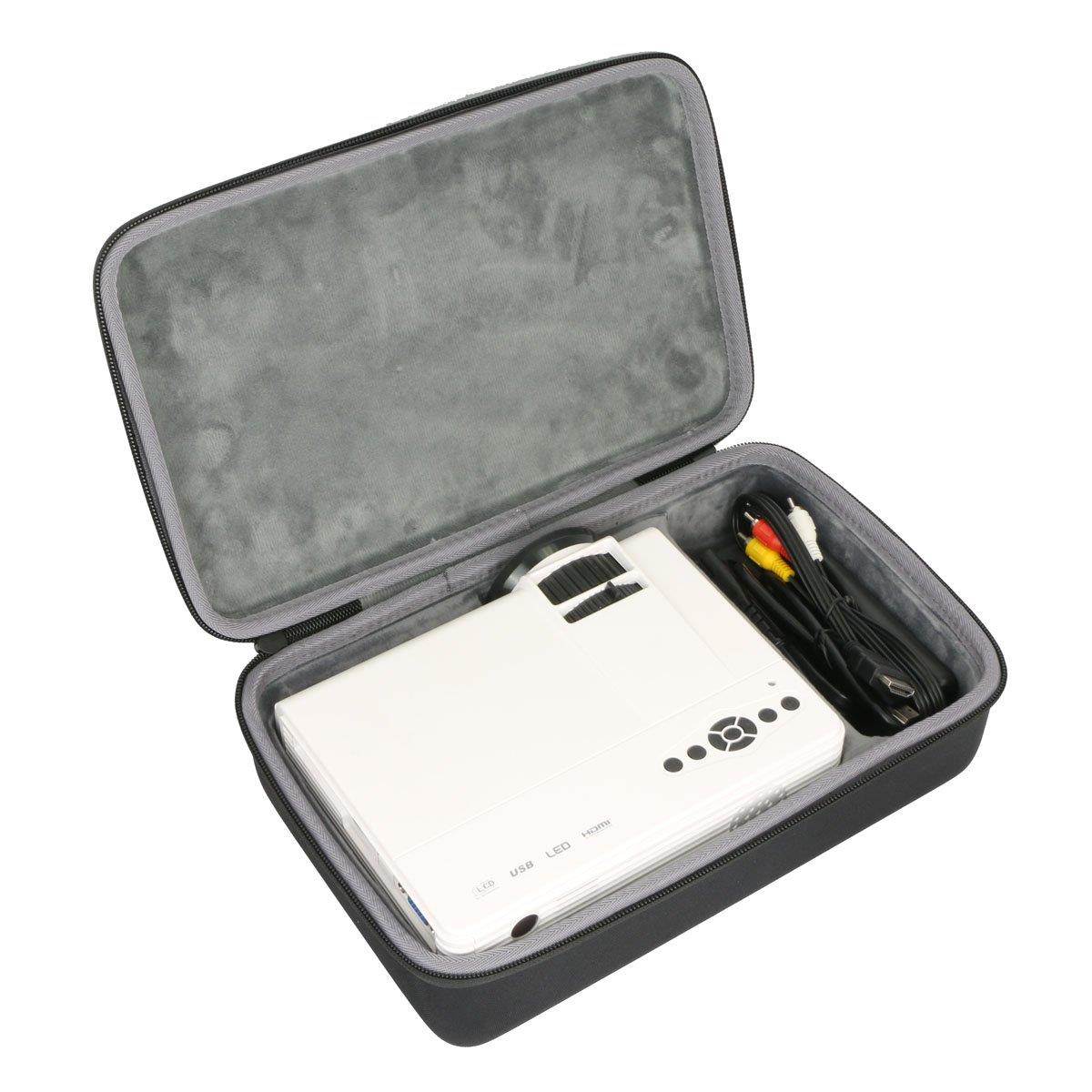 Hard Travel Case for Ragu Z400 Mini Projector Multimedia Home Theater Video Projector by co2CREA