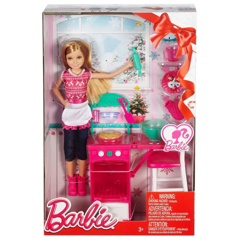 Barbie Sisters' Baking Fun and Doll Playset