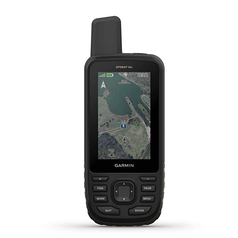 GPSMAP 66s, Rugged Multisatellite Handheld with Sensors, 3" Color Display