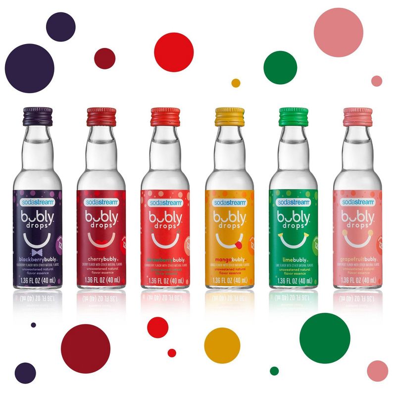 SodaStream Bubly Drops Variety Pack - 8.16fl oz/6pk