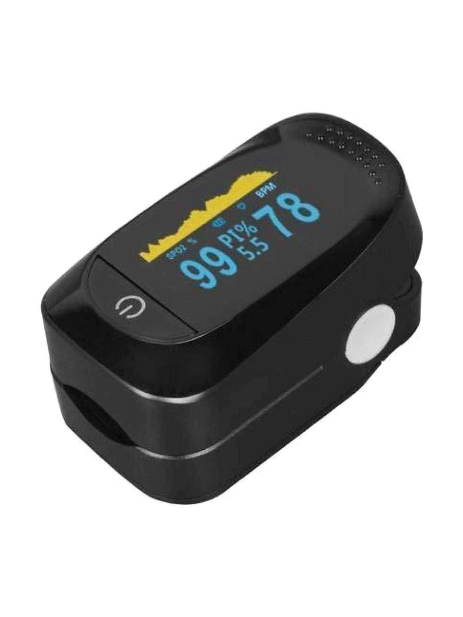 MCP OLED Fingertip Pulse Oximeter (Black)