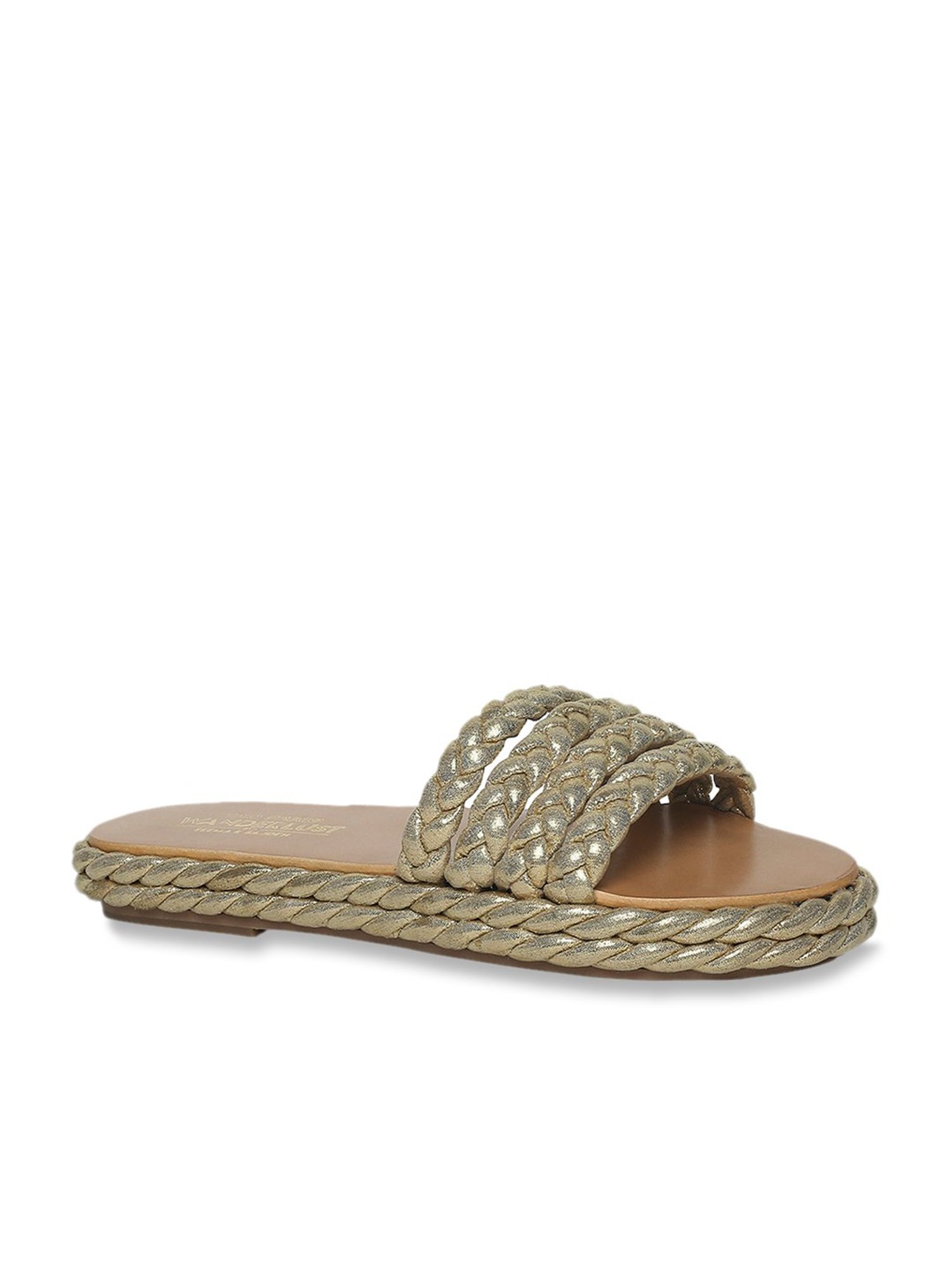 Tao Paris Women's Milan Gold Casual Sandals