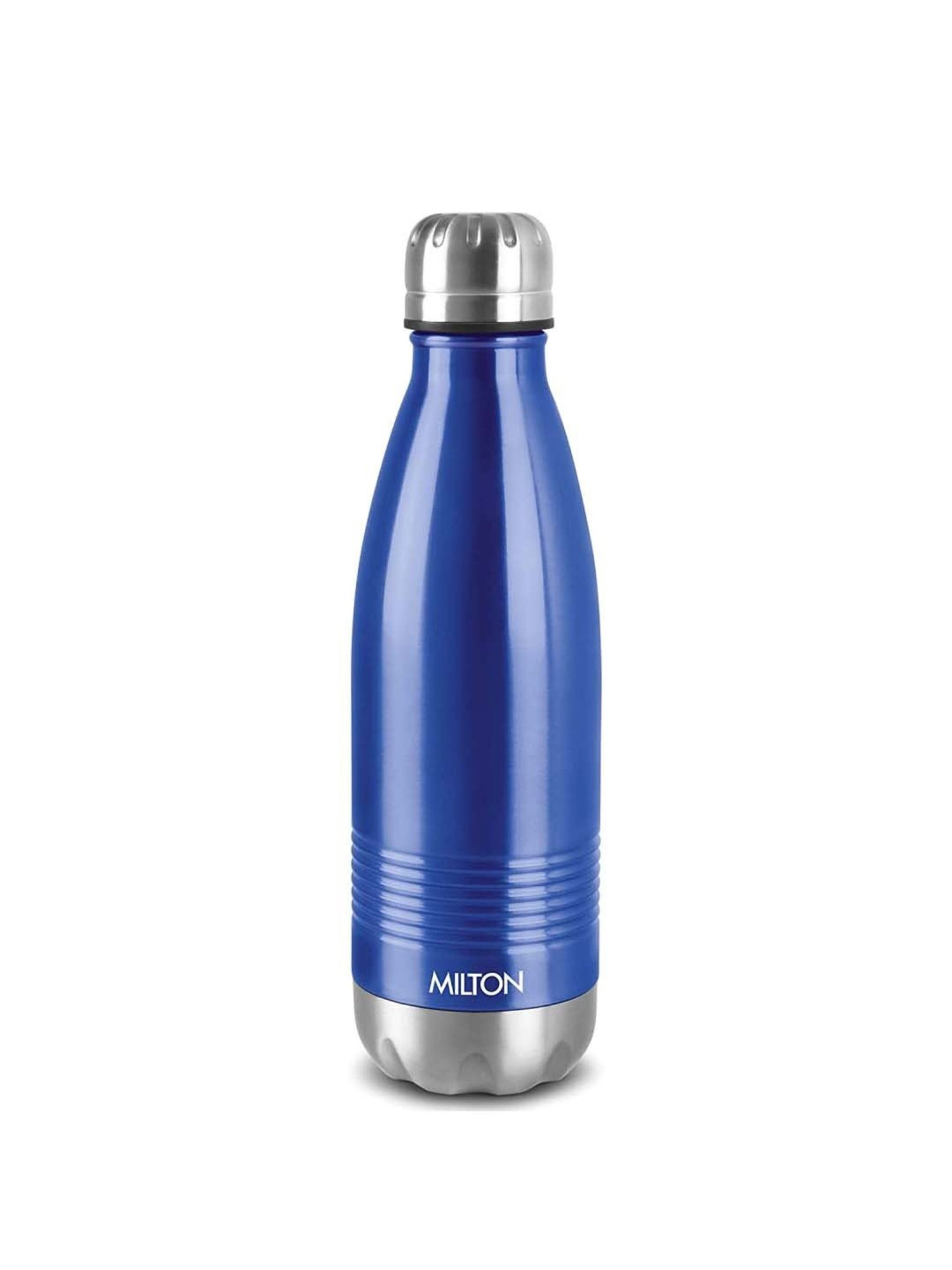 Milton Duo Dlx Blue Stainless Steel Hot & Cold Insulated Water Bottle (0.7 L)