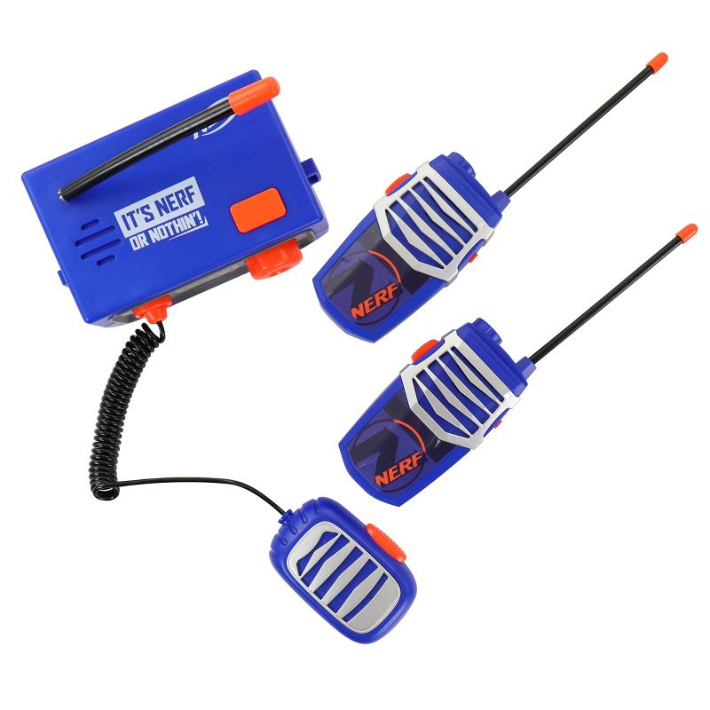 Nerf 3-Way Walkie Talkie Base Station Kit