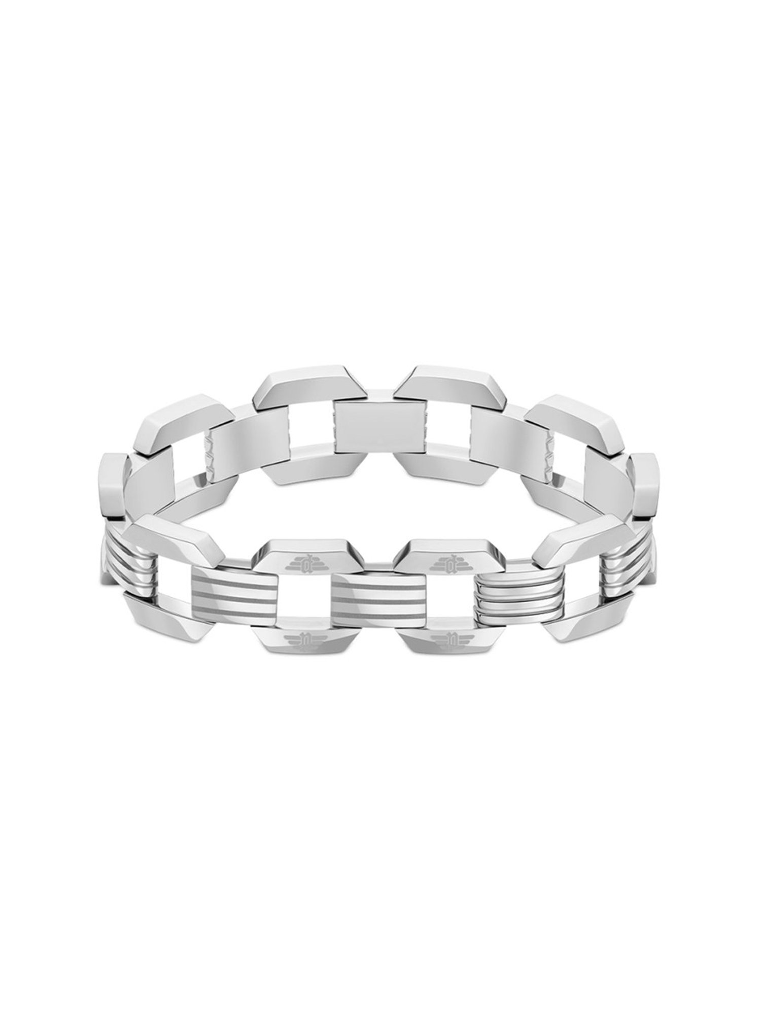 Police Silver-Plated Classic Bracelet for Men