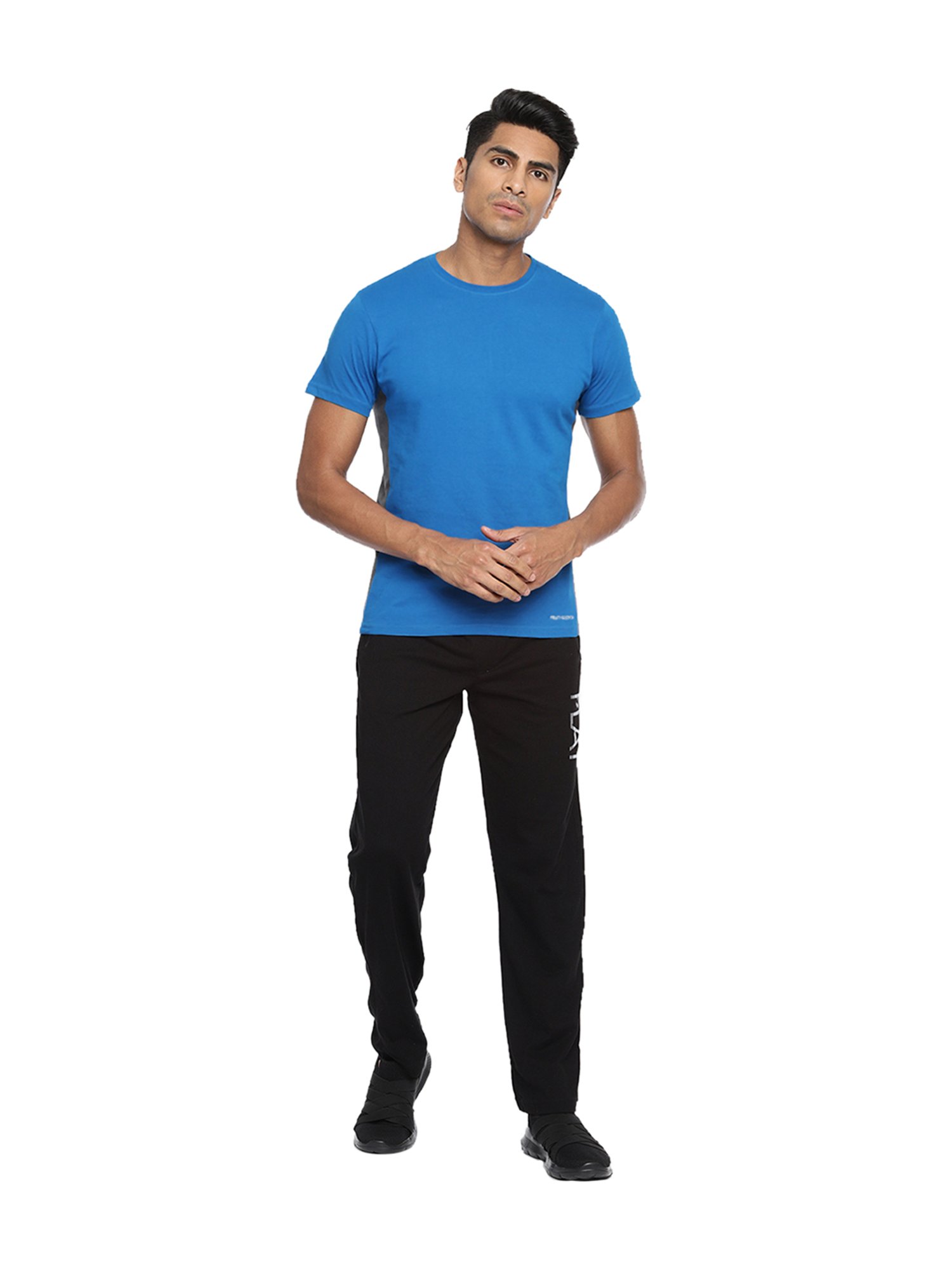 Fruit of the Loom Dark Blue Short Sleeves T-Shirt