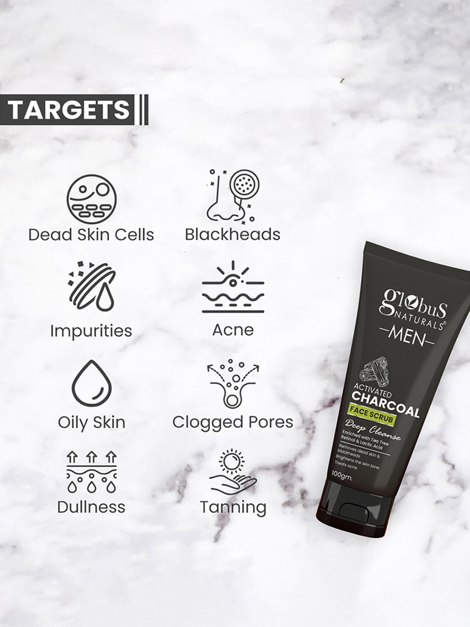 Mancode Detoxifying De Tan, Vitamin C & Acne Control Tea Tree Foaming Facewash (Pack of 3)