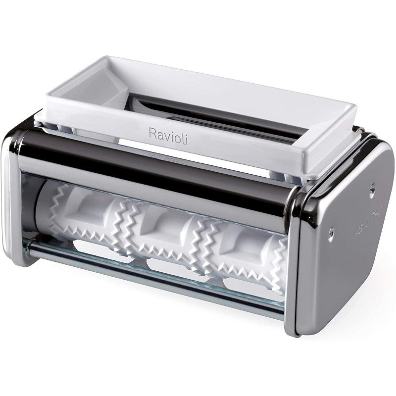 Marcato Ravioli Cutter Attachment, Made in Italy, Works with Atlas 150 Pasta Machine, 7.25 x 4.5-Inches