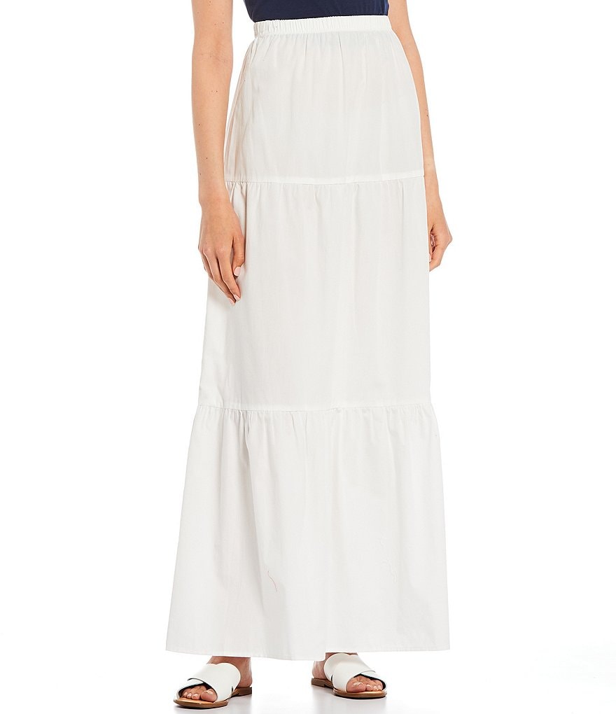 GB Poplin Tiered Skirt