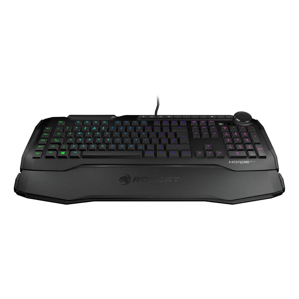 ROCCAT Horde Aimo Membranical RGB Gaming Keyboard, UK Layout, Black (ROC-12-352-BK)