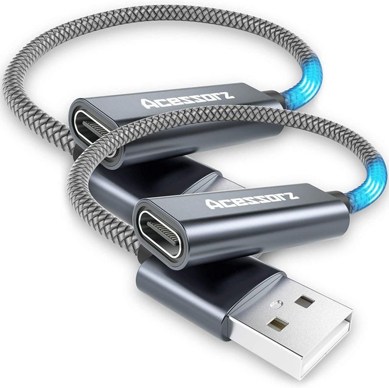 USB 30 to USB C Adapter 3 Pack USB 31 Type C Female to USB 30 A Male Adapter Converter Support Data Sync Charging