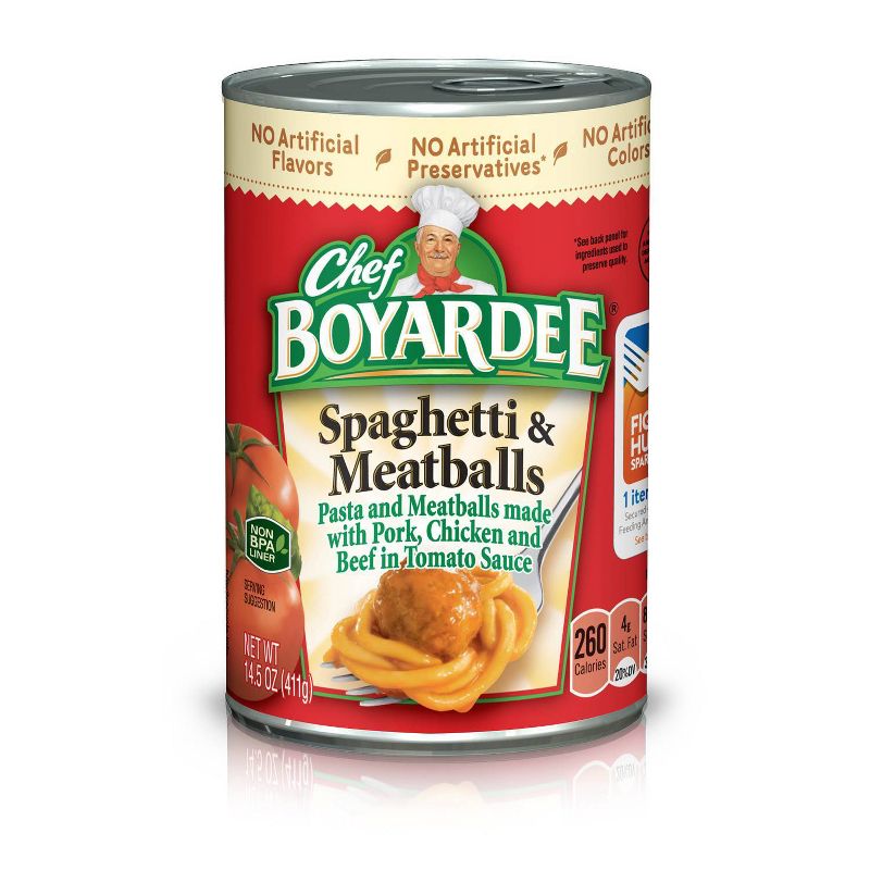 Chef Boyardee Spaghetti & Meatballs 14.5oz