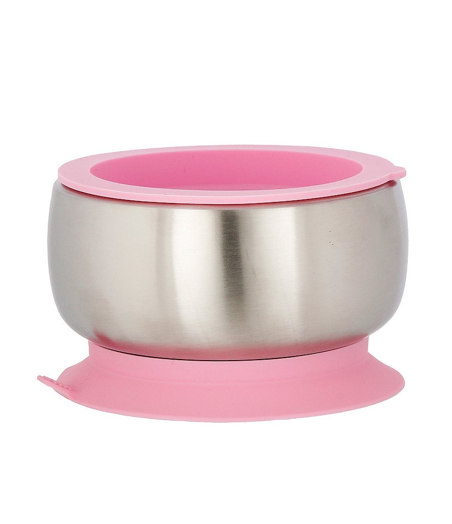 Avanchy Stainless Steel Suction Baby Feeding Bowl & Air Tight Lid