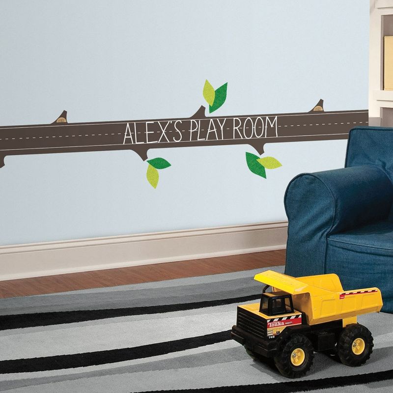 Learning Log Chalkboard Wall Accent Self Stick Decal - Estela Lugo and Friends..