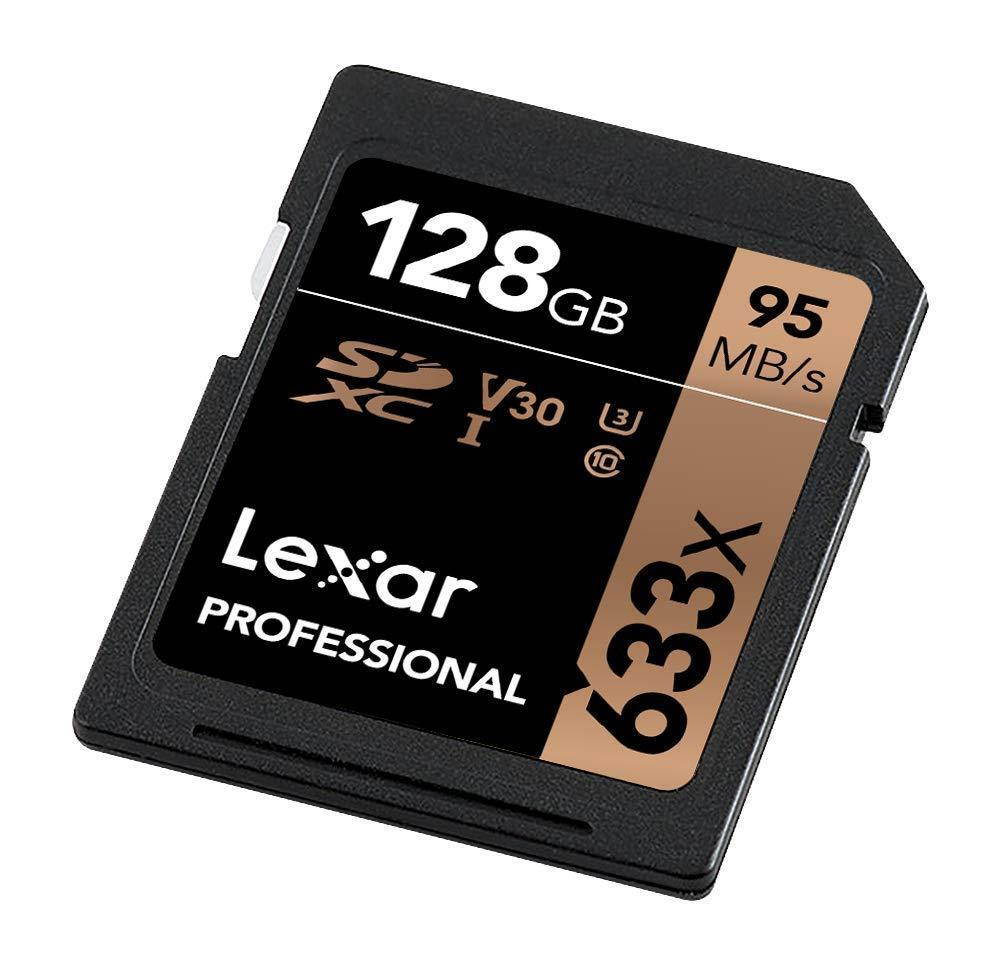 Lexar 128 GB Professional 633x SDHC/SDXC U1 #LSD128GCB1NL633