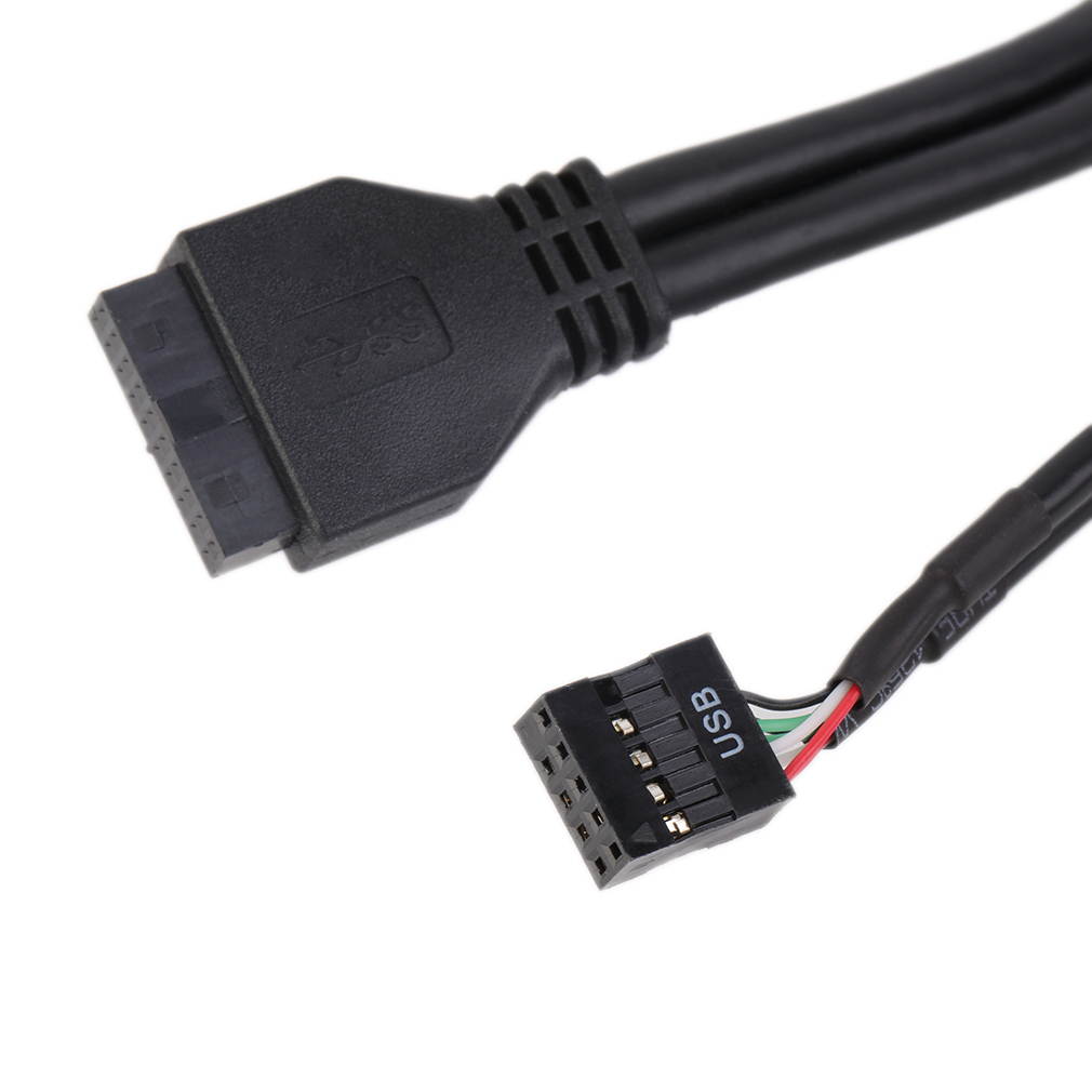 2 Ports USB 3.0+ 4 Ports USB 3.0  5.25" Internal CD-ROM Bay Front Panel 6 Ports USB Hub,Motherboard USB 20 pin to 2 x USB 3.0, 10 pin to 4 x USB 2.0 Splitter Adapter Cable w/ 5.25 inch Metal Bracket