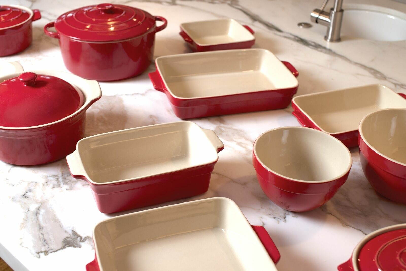 Artisan Series Bakeware DA VINCI 11.5" Square Baking Dish for Cooking and Baking